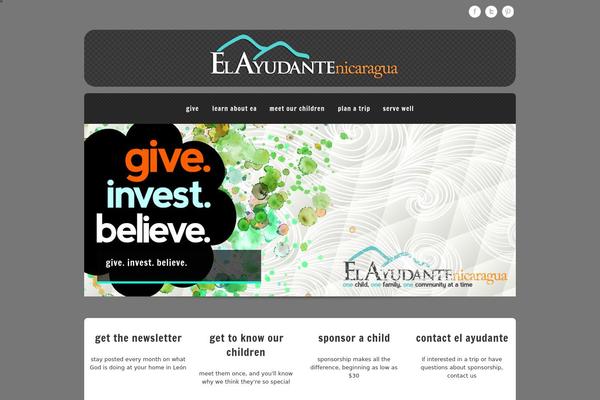 Theron theme site design template sample