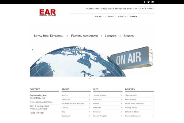 Barberry theme site design template sample