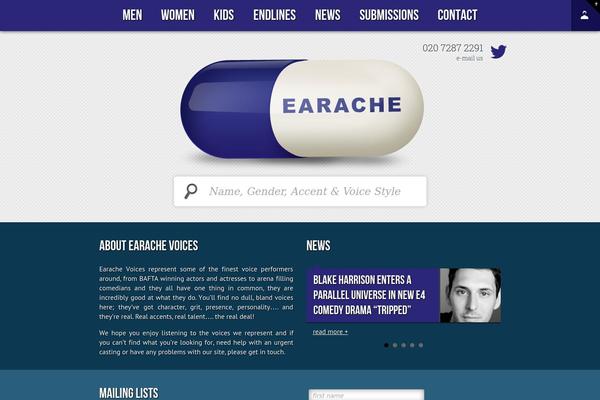 Whiteboard theme site design template sample