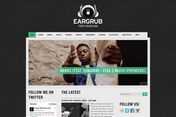 Soundboard theme site design template sample