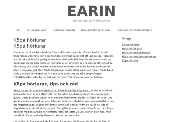 EPIC theme site design template sample