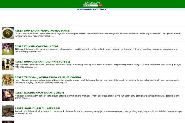 Leeway theme site design template sample