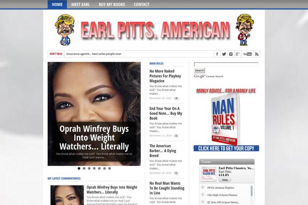 Max Mag theme site design template sample