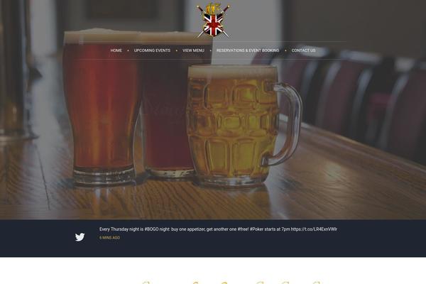 Montmartre theme site design template sample