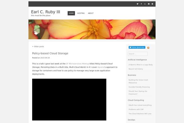 Bota theme site design template sample