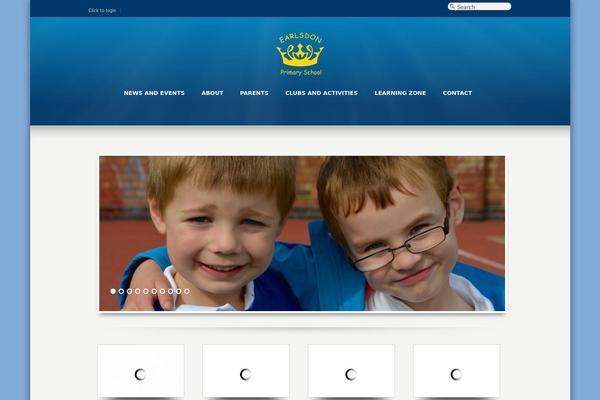 Karma theme site design template sample