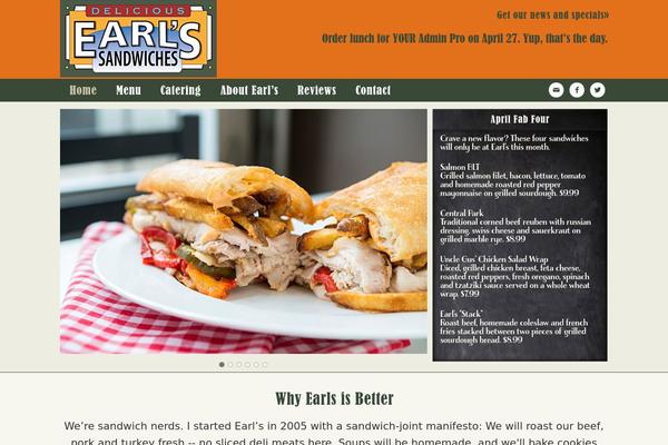 Legacy theme site design template sample