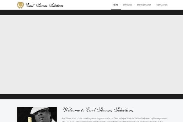 Anacron theme site design template sample