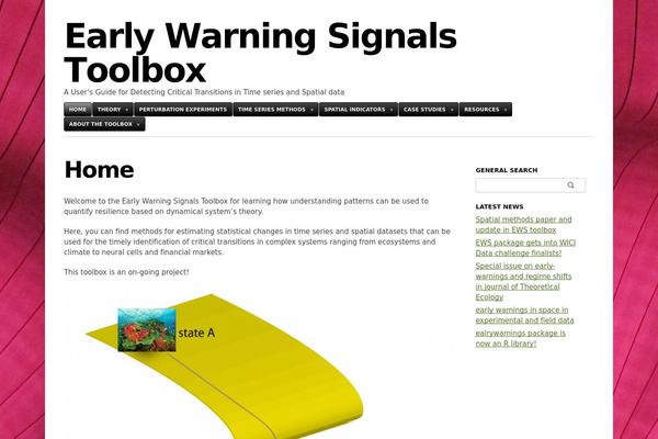 Blaskan theme site design template sample