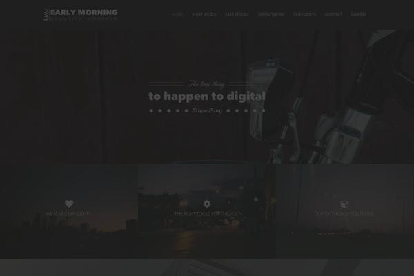Manon theme site design template sample
