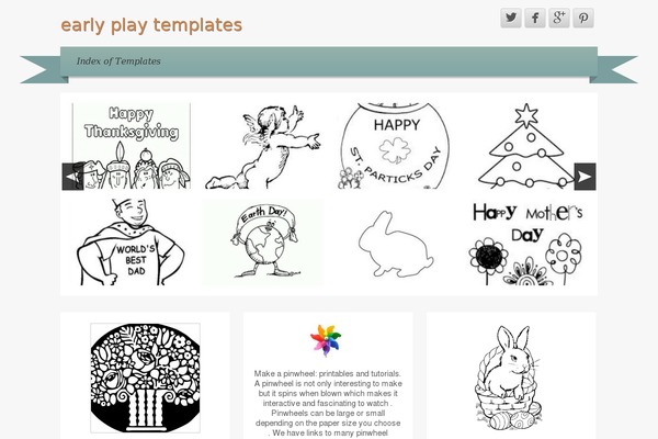 iRibbon theme site design template sample