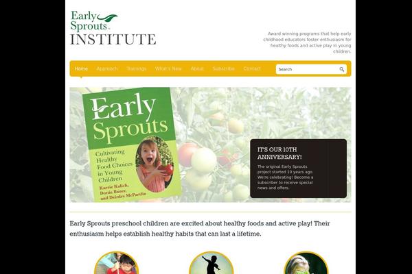 Blackbird theme site design template sample