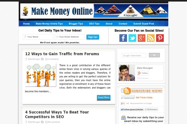 thesis_R theme websites examples