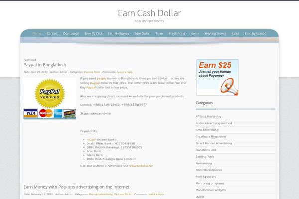Preference Lite theme site design template sample