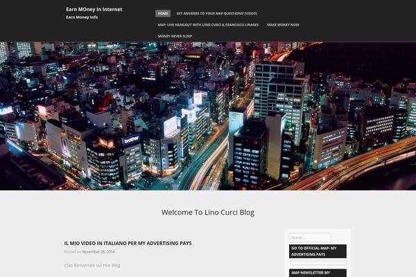 Adamos theme site design template sample