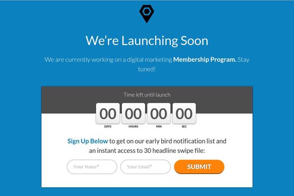 Pressive theme site design template sample