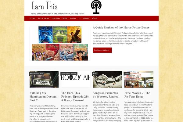 Expound theme site design template sample