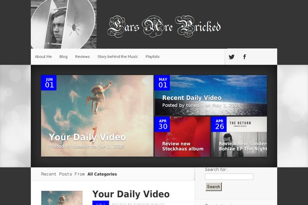 Nexus theme site design template sample