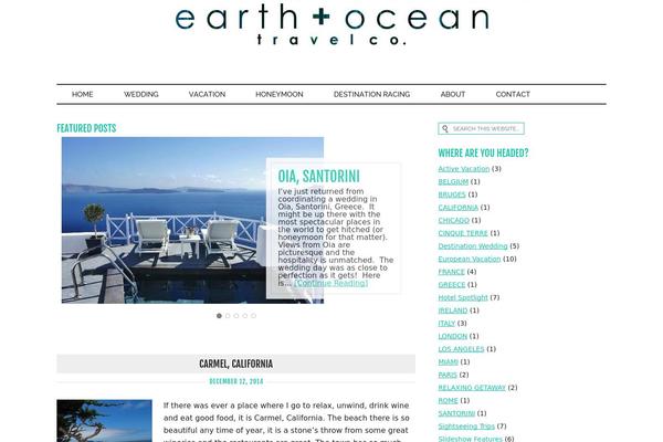 Runway theme site design template sample