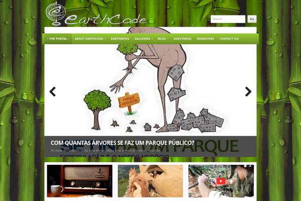 NonProfit theme site design template sample