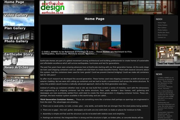 Picture Perfect theme site design template sample