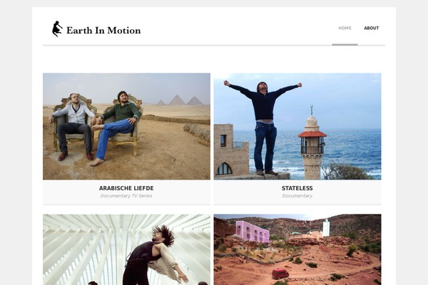 Nomos theme site design template sample