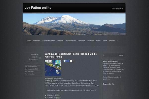 earthjay.com site used Grey Opaque