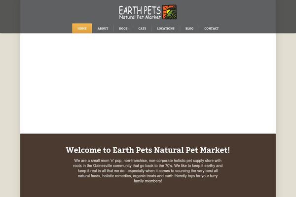 Pet-rescue theme site design template sample