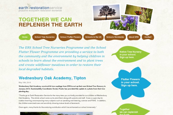 earthrestorationservice.org site used Ers