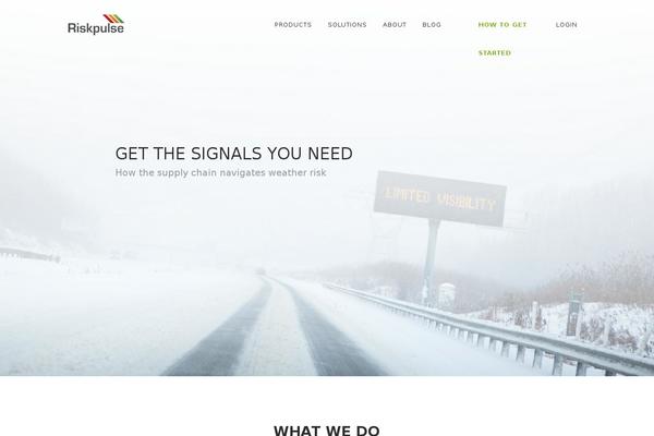 earthrisktech.com site used Rp-theme