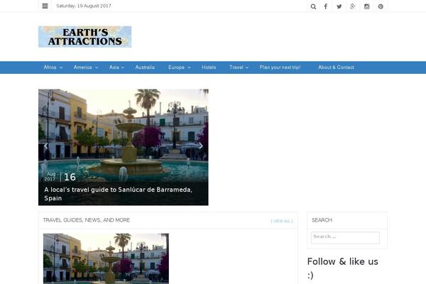 EasyMag theme site design template sample