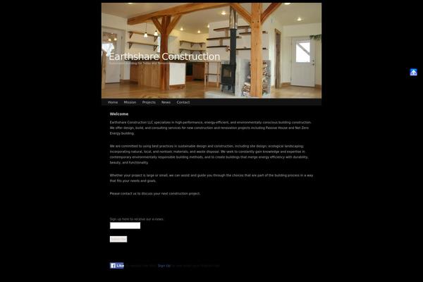 Atmosphere 2010 theme site design template sample