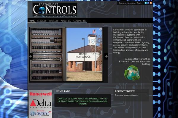 Organic_structure_black theme site design template sample