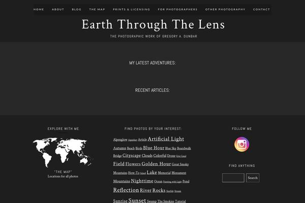 ProPhoto 7 theme site design template sample
