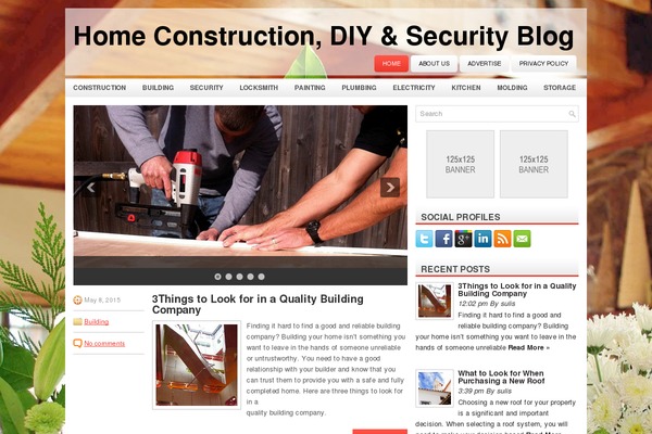 earthwayshome.org site used Diywp