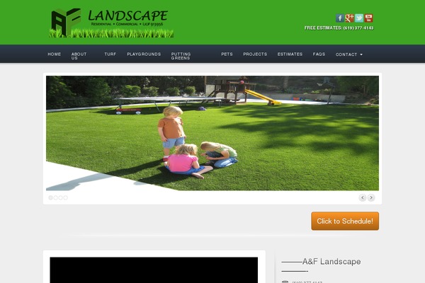 Alyeska theme site design template sample