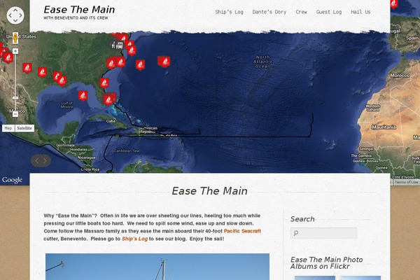 Site using Alpine PhotoTile for Flickr plugin
