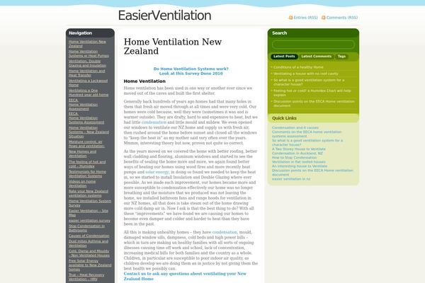 Fervens A theme site design template sample