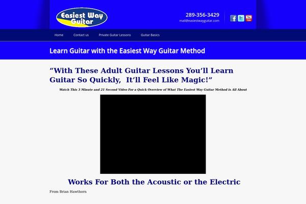 easiestwayguitar.com site used Overpress