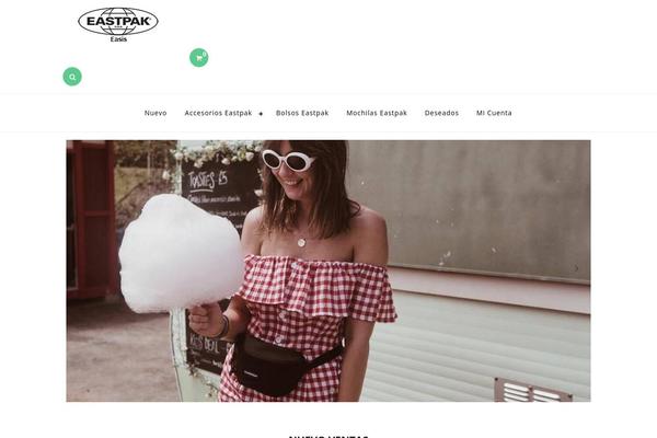 Blogshop theme site design template sample
