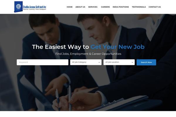 Noo-jobmonster theme site design template sample