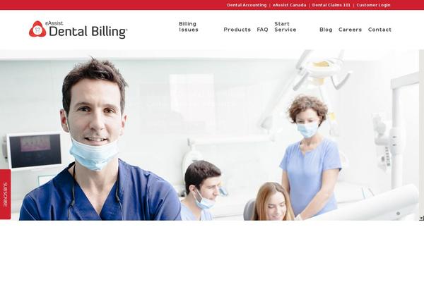 Bridge Child theme site design template sample
