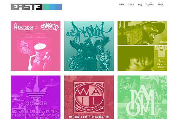 east-3.com site used Draft Portfolio