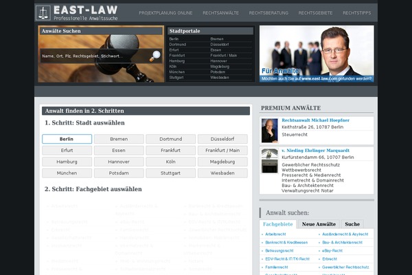 Scarlett theme site design template sample