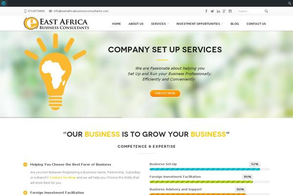 Site using Showcase - Visual Composer Addon plugin