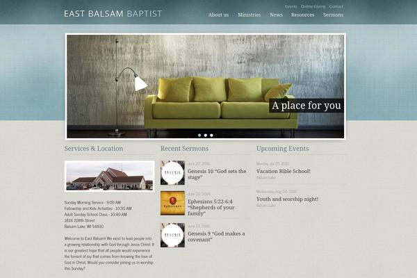 eastbalsam.org site used Antioch