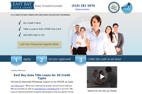 East theme site design template sample