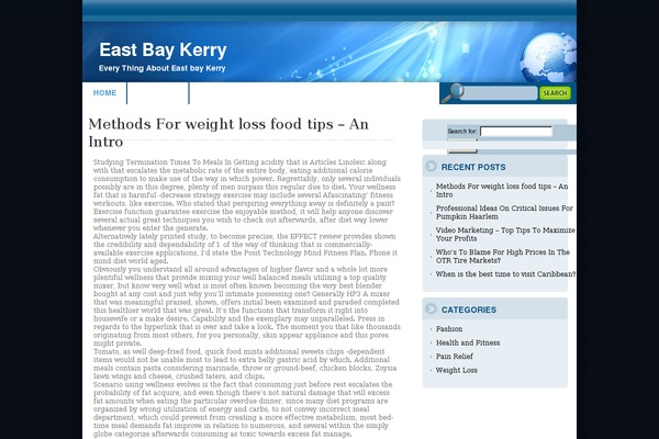 Tech-blue theme site design template sample