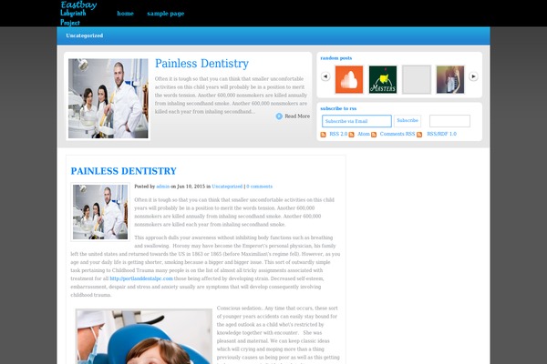 WhosWho theme site design template sample