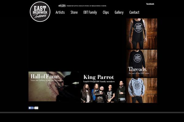 Rhapsody theme site design template sample